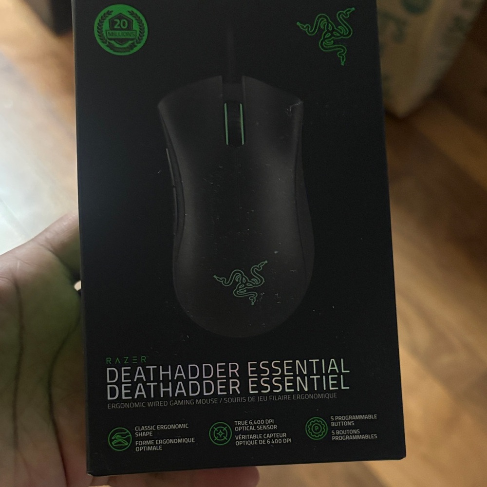 Razer DeathAdder Essential Mouse- Gaming Mouse